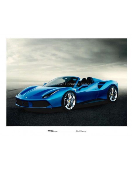 2015 FERRARI 488 SPIDER PORTFOLIO DUITS