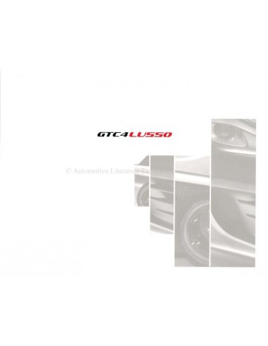 2016 FERRARI GTC4 LUSSO PORTFOLIO ENGLISCH