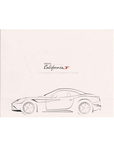 2014 FERRARI CALIFORNIA T PORTFOLIO FRANZÖSISCH