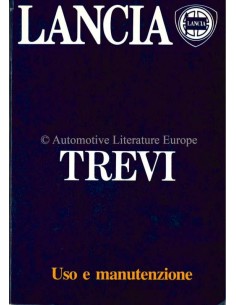 1984 LANCIA TREVI OWNERS MANUAL ITALIAN