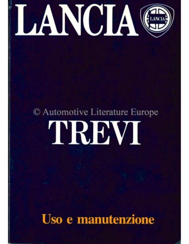 1984 LANCIA TREVI INSTRUCTIEBOEKJE ITALIAANS