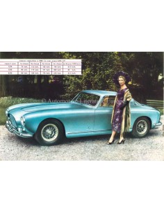 1955 FERRARI 250 EUROPA 500 MONDIAL 750 MONZA BROCHURE FRENCH 2