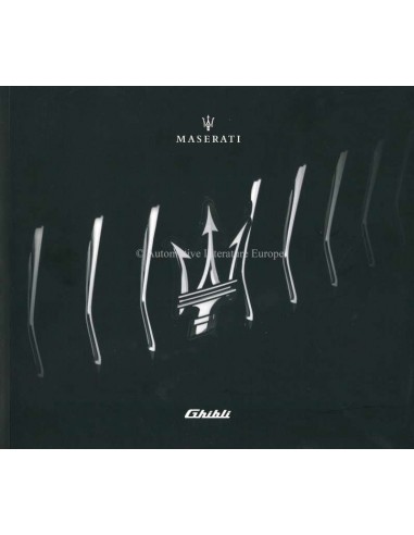 2019 MASERATI GHIBLI BROCHURE ENGLISH