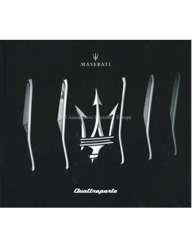 2019 MASERATI QUATTROPORTE GRANLUSSO GRANSPORT BROCHURE ENGELS