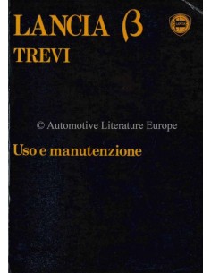 1981 LANCIA BETA TREVI INSTRUCTIEBOEKJE ITALIAANS