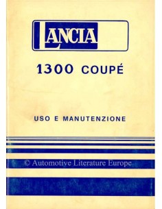 1977 LANCIA BETA 1300 COUPÉ INSTRUCTIEBOEKJE ITALIAANS