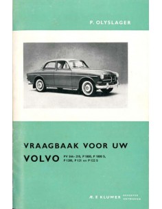 1956 - 1964 VOLVO PV544 P210 P1800 AMAZON VRAAGBAAK NEDERLANDS
