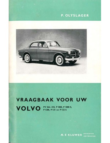 1956 - 1964 VOLVO PV544 P210 P1800 AMAZON VRAAGBAAK NEDERLANDS