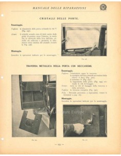 1930 FIAT 514 WERKPLAATSHANDBOEK ITALIAANS 2