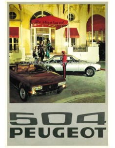 1976 PEUGEOT 504 PROSPEKT NIEDERLÄNIDSCH