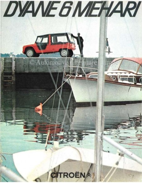 1969 CITROEN DYANE 6 MEHARI PROSPEKT NIEDERLÄNDISCH