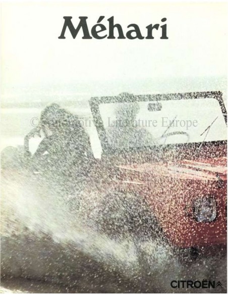 1972 CITROEN MEHARI BROCHURE NEDERLANDS