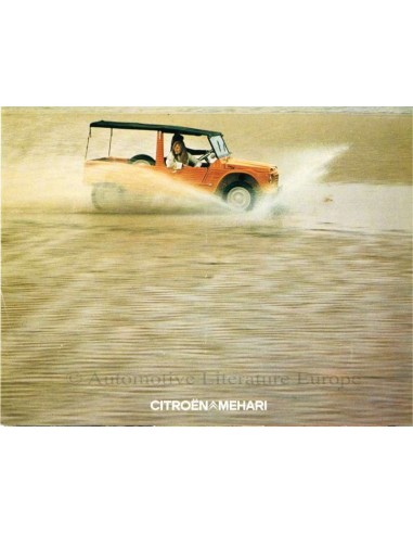 1974 CITROEN MEHARI BROCHURE DUTCH