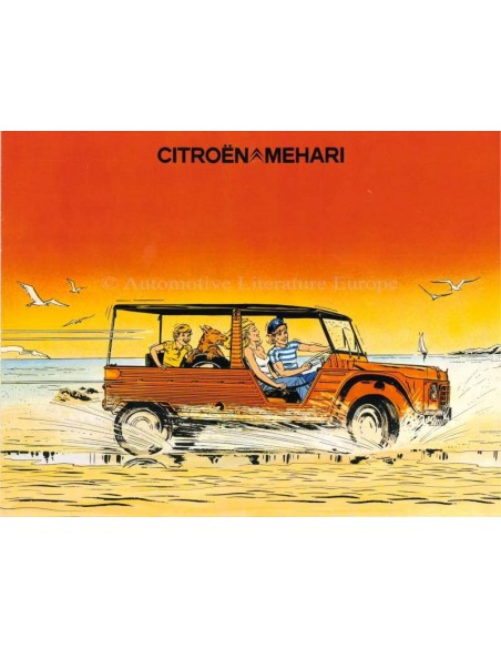 1975 CITROEN MEHARI BROCHURE NEDERLANDS