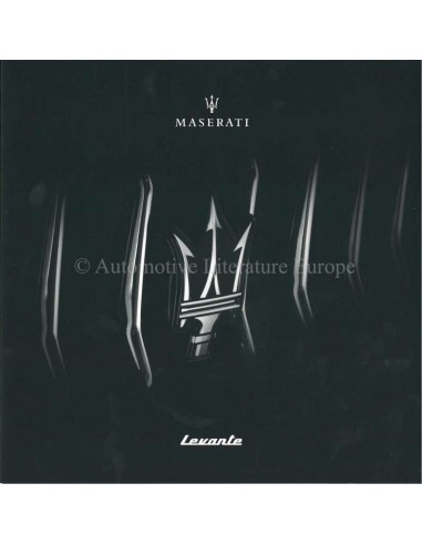 2019 MASERATI LEVANTE BROCHURE ENGLISH