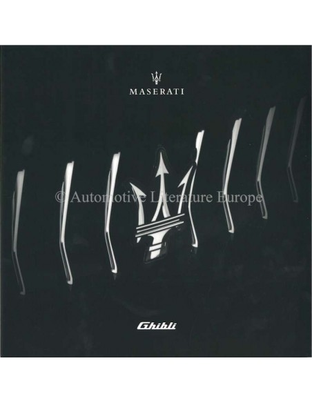 2019 MASERATI GHIBLI BROCHURE ENGLISH