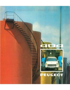 1974 PEUGEOT 404 BROCHURE DUTCH