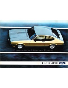 1979 FORD CAPRI PROSPEKT DEUTSCH