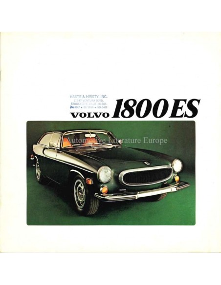 1973 VOLVO 1800 ES PROSPEKT ENGLISCH