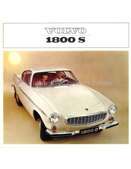 1964 VOLVO 1800 S BROCHURE ENGELS