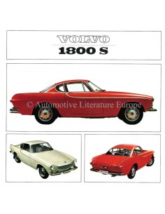 1965 VOLVO 1800 S BROCHURE NEDERLANDS