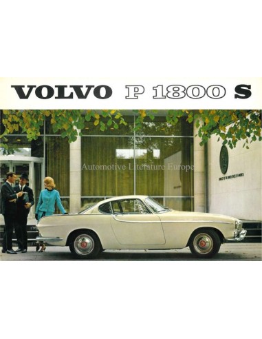 1963 VOLVO P 1800 S BROCHURE ENGLISH