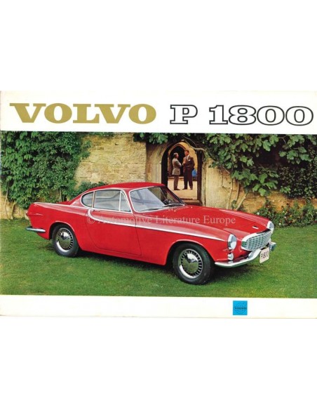 1961 VOLVO P 1800 BROCHURE ENGELS