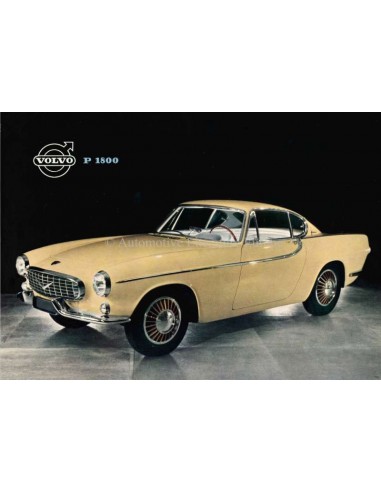 1960 VOLVO P 1800 LEAFLET DUTCH