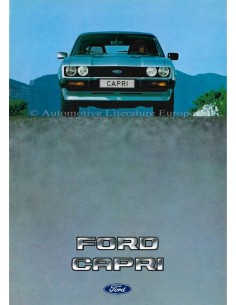 1983 FORD CAPRI BROCHURE DUTCH