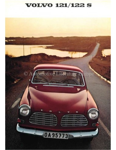 1968 VOLVO 121/122 S PROSPEKT NIEDERLÄNDISCH