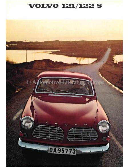1968 VOLVO 121/122 S PROSPEKT NIEDERLÄNDISCH