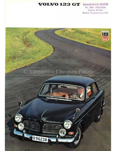 1966 VOLVO 123 GT PROSPEKT NIEDERLÄNDISCH