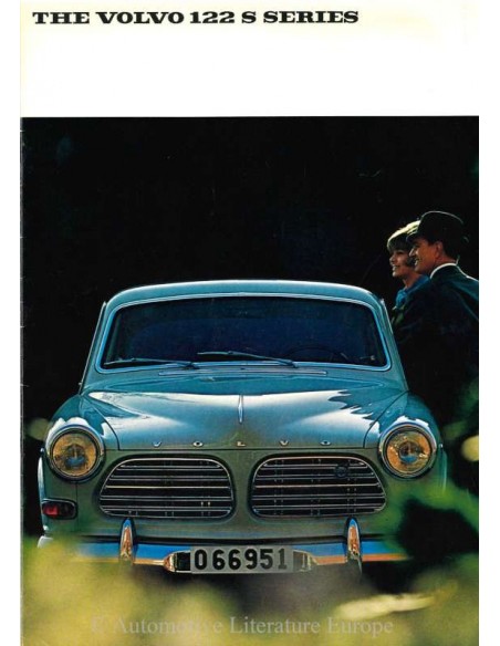 1966 VOLVO 122 S PROSPEKT ENGLISCH