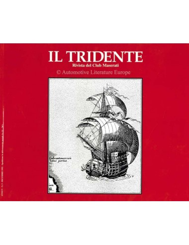 1992 RIVISTA DEL CLUB MASERATI IL TRIDENTE MAGAZINE NO 11