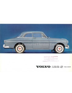 1963 VOLVO 122 S ZWEI-TÜRER PROSPEKT ENGLISCH
