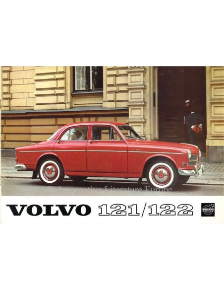 1962 VOLVO 121/122 PROSPEKT NIEDERLÄNDISCH