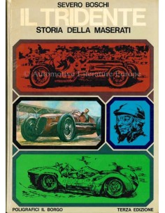 STORIA DELLA MASERATI - IL TRIDENTE - SEVERO BOSCHI - BOEK