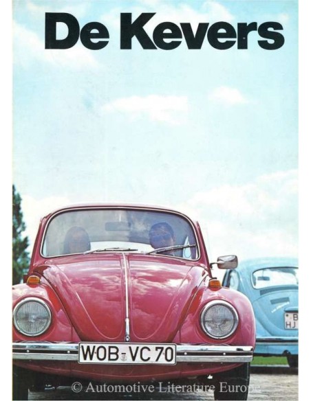 1969 VOLKSWAGEN BEETLE BROCHURE DUTCH