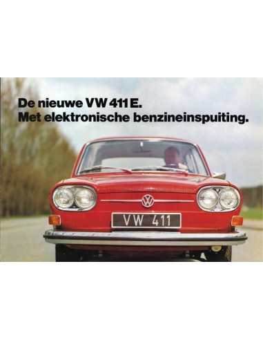 1969 VOLKSWAGEN 411 E PROSPEKT NIEDERLÄNDISCH