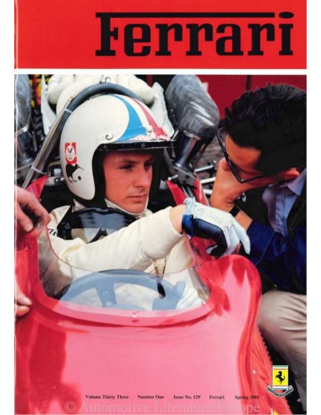 2001 FERRARI CLUB GROSSBRITANNIEN MAGAZIN 129