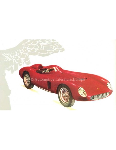 1956 FERRARI 500 TR BROCHURE ITALIAN