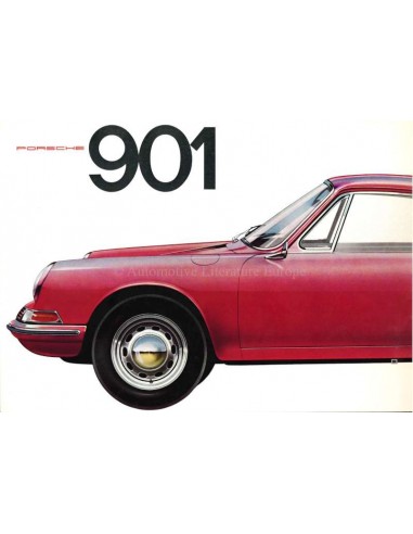 1963 PORSCHE 901 BROCHURE DUITS