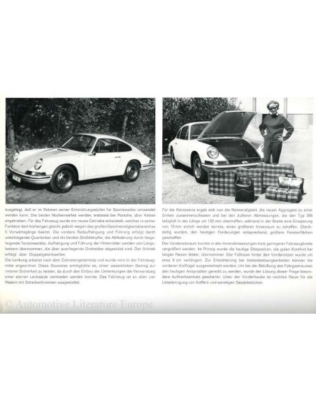 1963 PORSCHE 901 PROSPEKT DEUTSCH