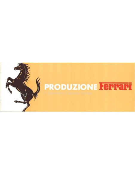 1977 FERRARI PRODUZIONE BROCHURE 146/77