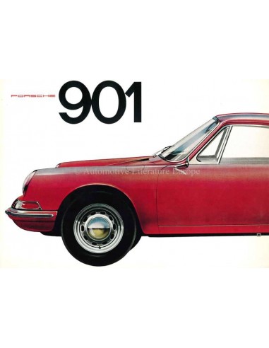 1963 PORSCHE 901 BROCHURE DUITS