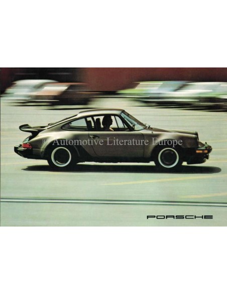 1976 PORSCHE 912E / 911S / TURBO CARRERA BROCHURE ENGLISH