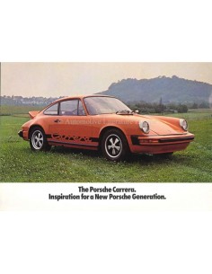 1974 PORSCHE 911 / 911S / CARRERA BROCHURE ENGELS