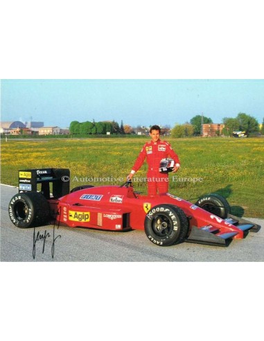 1987 FERRARI F1-87 GERHARD BERGER - POSTKARTE