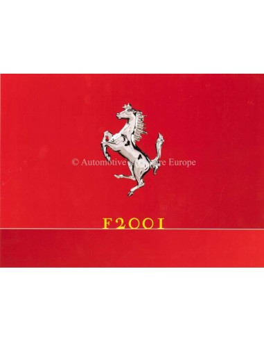 1995 FERRARI 412 T2 BROCHURE ITALIAN 938/95