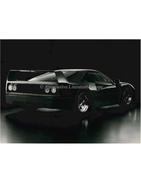 1987 FERRARI F40 PERSMAP DUITS 478/87